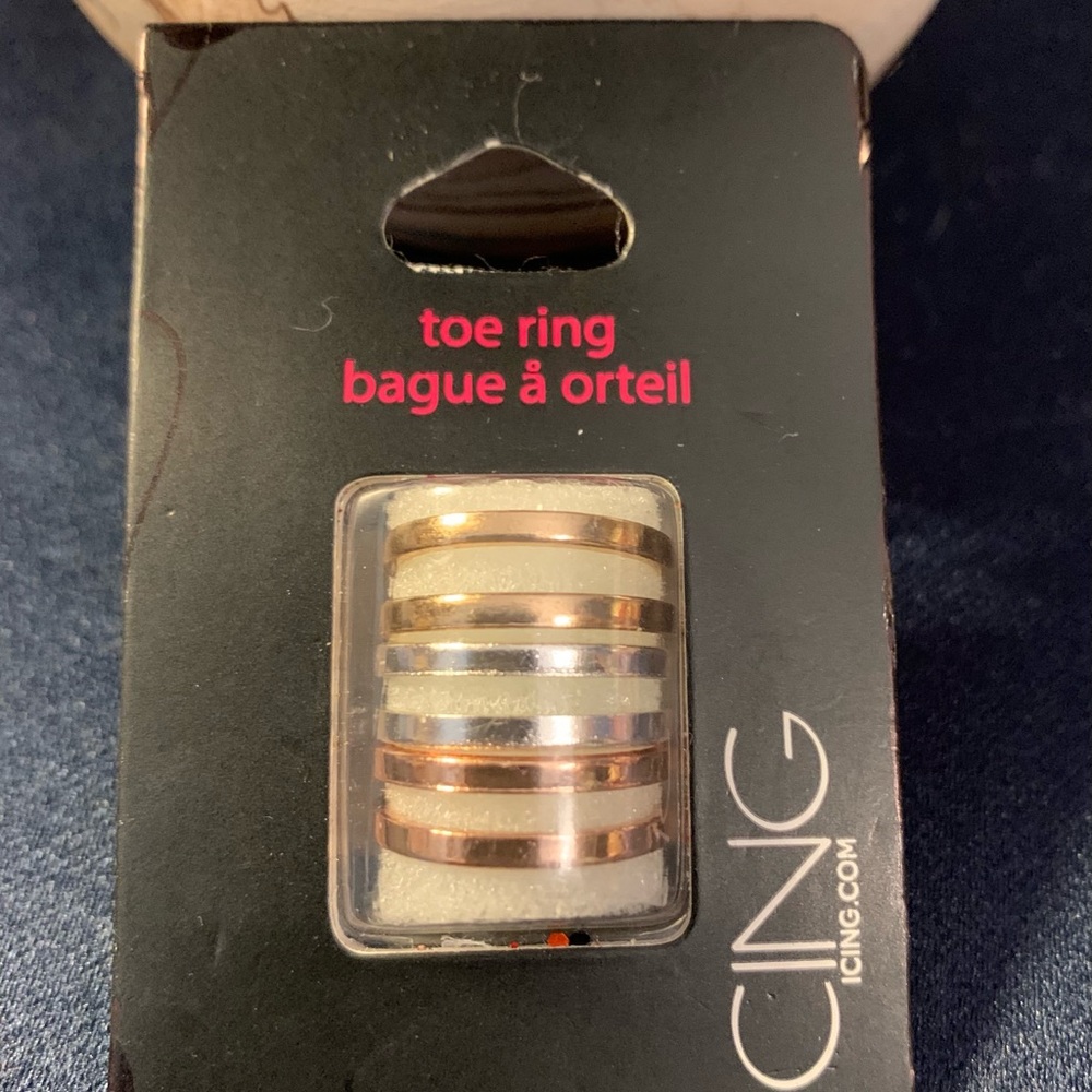 New 3 Icing Adjustable Toe Rings
